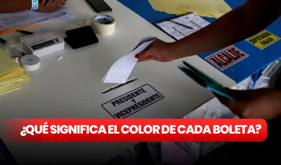 Elecciones Guatemala 2023: ¿qué significa cada color de las papeletas para votar?