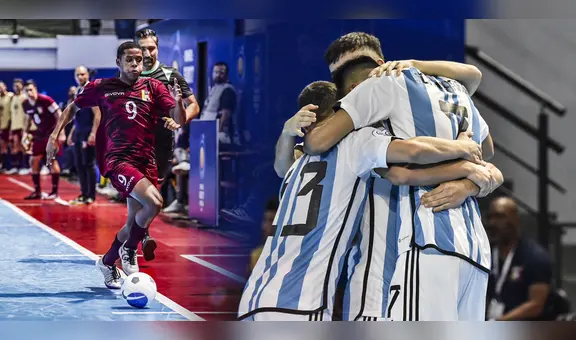 ¡Eliminado! Venezuela cayó goleado por 4-0 ante Argentina y se despidió del Sudamericano Sub-17 de Futsal