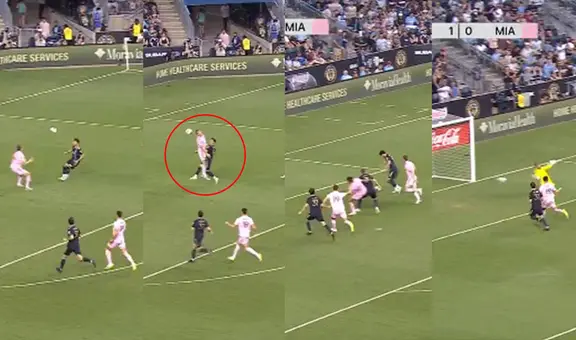 Defensa de Inter Miami comete ridículo blooper y su equipo recibe insólito gol en la MLS