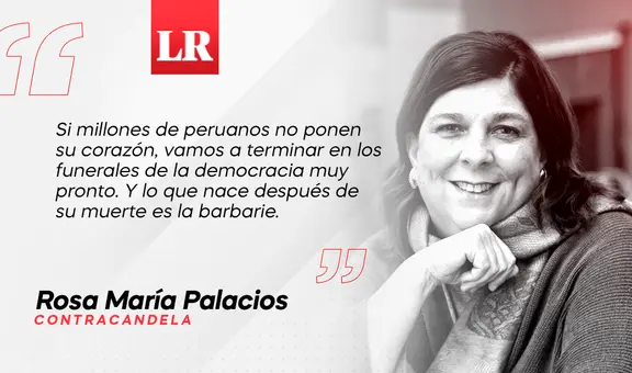 ¿Quién dijo que todo está perdido?, por Rosa María Palacios