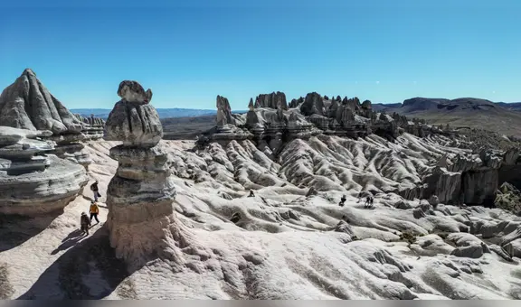La ciudad de piedra perdida en las alturas de Arequipa