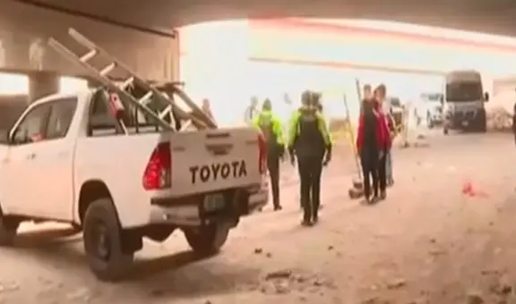 El Agustino: hallan cuerpo de hombre en plena vía pública