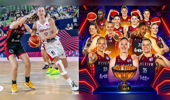 ¡Dieron el golpe! Bélgica se consagró campeón del Eurobasket Femenino tras remontarle el juego a España