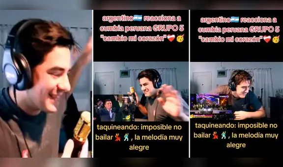Argentino escucha al Grupo 5 y revela su admiración por Christian Yaipén: "Es una partitura andante"