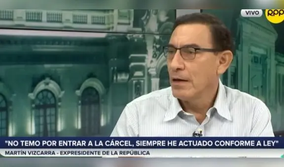"No le temo a la cárcel": Martín Vizcarra se pronuncia por denuncia constitucional del Congreso