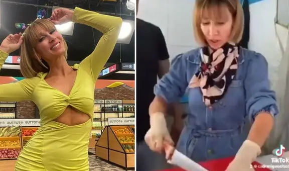 Belén Estévez entrena en mercados para triunfar en "El gran chef: famosos"