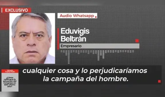 Dina Boluarte y Edu Beltran: mensajes de WhatsApp y audios confirmarían reuniones de ellos en campaña