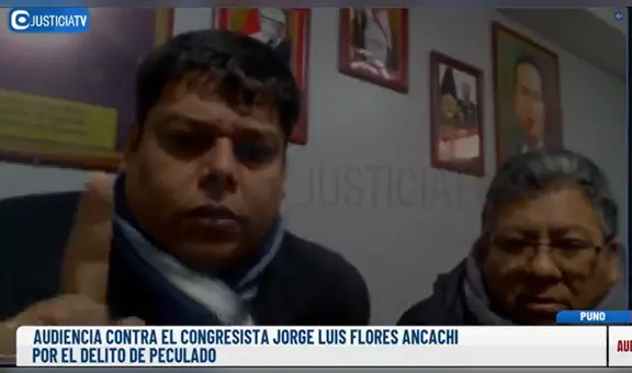 Jorge Flores Ancachi viajará a China: disponen su liberación y le retiran condición de reo contumaz