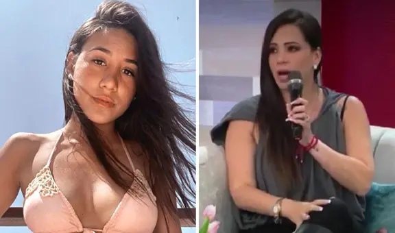 Melissa Klug y su reacción cuando fue consultada por el supuesto romance entre Samahara y Yordy