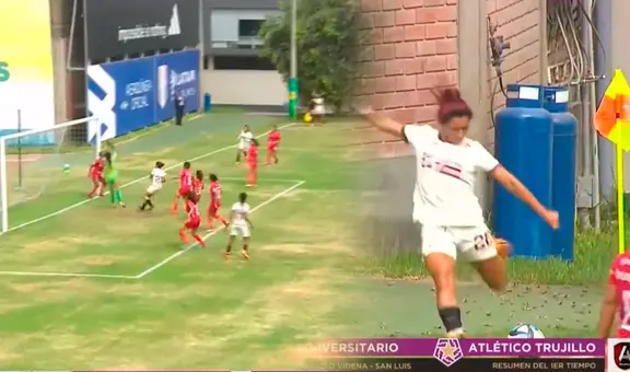 El impresionante golazo olímpico que anotó Cindy Novoa con Universitario que se volvió viral