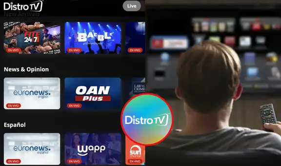 ¿Qué es DistroTV y cómo instalarla en tu smart TV para disfrutar de más de 150 canales GRATIS?