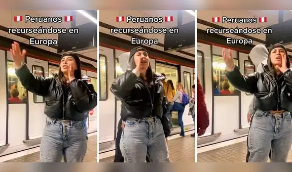 Peruana imita a cobradora de combi en Europa y se vuelve viral: "Al fondo hay sitio"