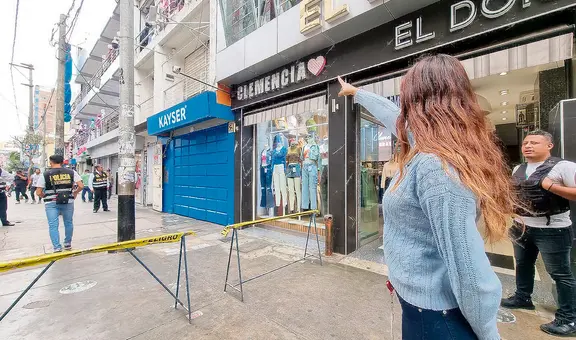 Delincuentes desatan balacera en Gamarra y roban S/149.000 a cambistas