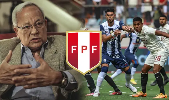 Hildebrandt contra la 'U' y Cristal por alinearse con la FPF: "Solo Alianza Lima fue coherente"