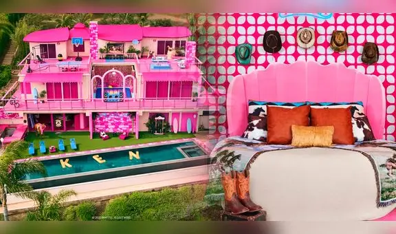 ¡La casa de Barbie llegó a la vida real! ¿Cómo pasar una noche gratis en la rosada mansión?