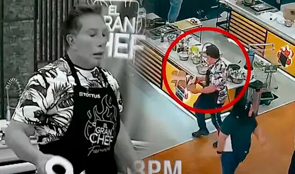 Jimmy Santi sufre descompensación en plena competencia de “El gran chef: famosos”: "Me siento mal"