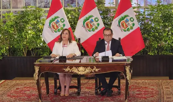 Presidenta Dina Boluarte lidera hoy sesión del Consejo de Ministros