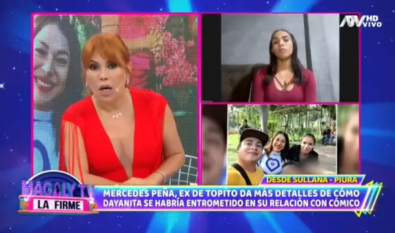 Topito estaría aprovechándose de la fama de Dayanita, de acuerdo a su expareja