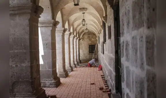 Arequipa: daño en Claustros de la Compañía