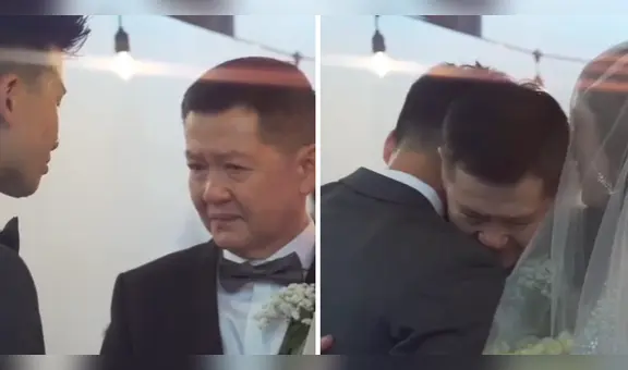 Padre emociona con conmovedor mensaje en boda de su hija: "Si ya no la amas, tráela de regreso a mí"