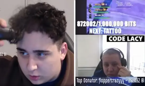 Estafan a streamer de Fortnite: se rapó cejas por US$2.500, pero el dinero nunca le fue enviado