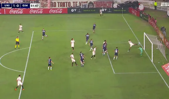 Di Benedetto le reclamó con todo a Valera tras arruinar el 2-0 de Universitario ante Gimnasia