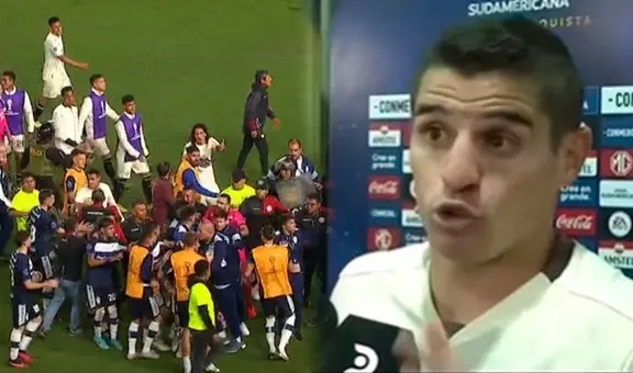Aldo Corzo culpa a jugadores de Gimnasia por iniciar batalla campal: "Estaban picones"