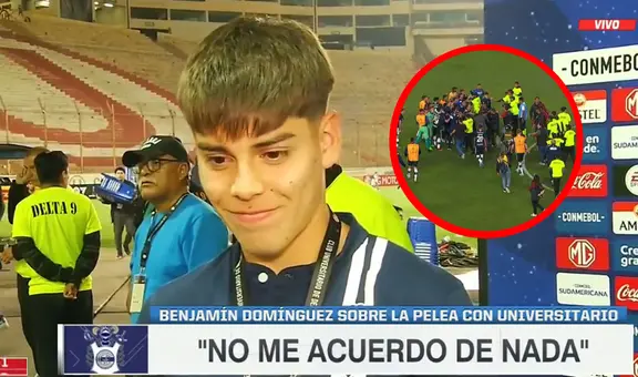La insólita respuesta del futbolista de Gimnasia sobre pelea: "No me acuerdo de nada"