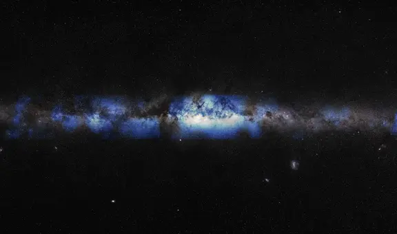 Científicos logran hacer una "tomografía" de la Vía Láctea y revelan sus zonas ocultas