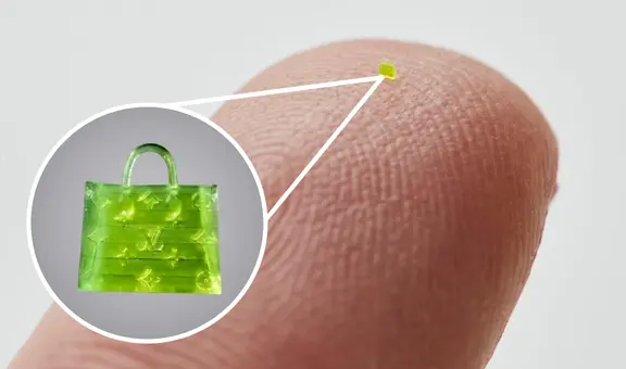 ¿Sabías que existe un bolso más pequeño que un grano de sal?: fue vendido en más de US$62.000