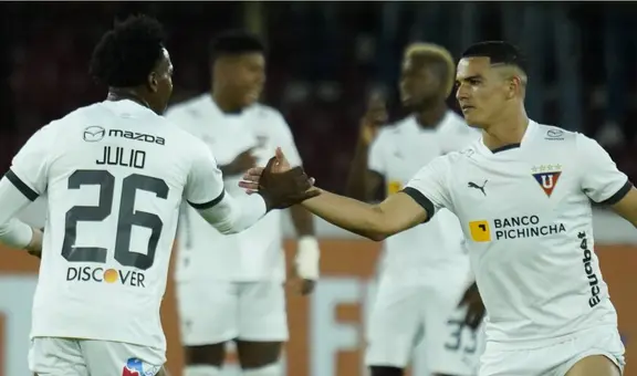LDU Quito goleó 3-0 a la César Vallejo y clasificó a los octavos de final de la Copa Sudamericana