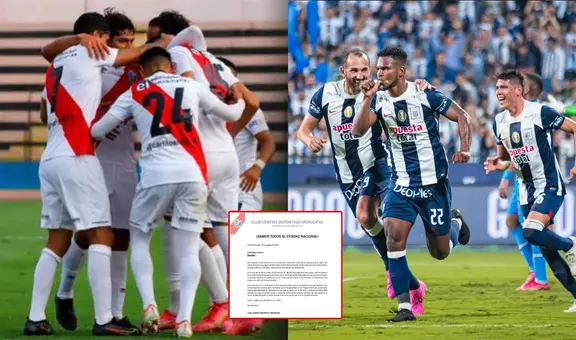 Municipal 'pide' a hinchas de Alianza Lima que llenen el Nacional para partido del Clausura