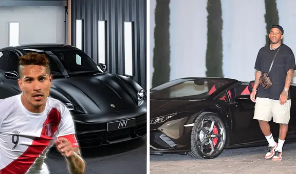 Jefferson Farfán y Paolo Guerrero: ¿cuánta es la diferencia de precios de sus lujosos carros?
