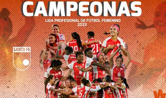 ¡Santa Fe campeón! Las Leonas consiguen su tercer título de la Liga Femenina BetPlay 2023