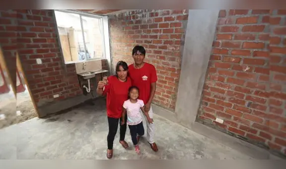 Techo Propio: Más de 760 familias se beneficiaron con bono para construir en sitio propio