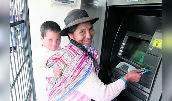 INEI: fuera de Lima solo el 35,6% tiene una cuenta bancaria