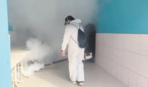 Dengue: Geresa no alcanza meta de fumigación