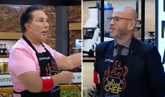 Jimmy Santi se enfrenta a Mr. Peet en “El gran chef” : “Tengo 60 años de carrera así que cállese”