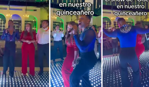 'Giselo' se vuelve viral al animar un quinceañero y usuarios reaccionan: "Él sí tiene carisma"