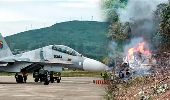 ¿Cómo es un Sukhoi, el avión que se estrelló en un ensayo militar en Venezuela?