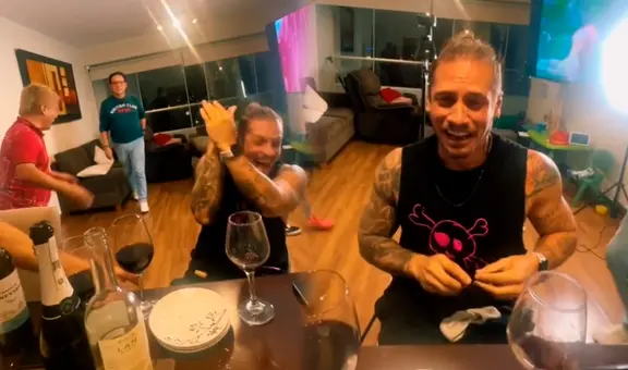 Nico Ponce celebra con integrantes de "El gran chef" y recibe curiosa cábala de cumpleaños