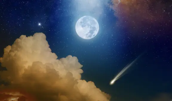 ¡Vuelven los eventos astronómicos! Julio tendrá una superluna, lluvias de estrellas y una conjunción planetaria