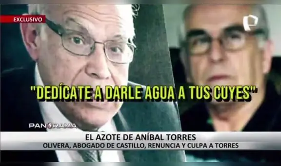 Pedro Castillo: Guillermo Olivera se pelea con Aníbal Torres por defensa de expresidente