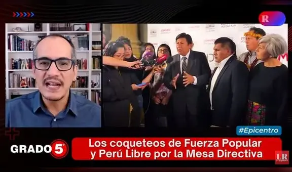 Gómez Fernandini: “Siguen los coqueteos entre Fuerza Popular y un sector de Perú Libre”