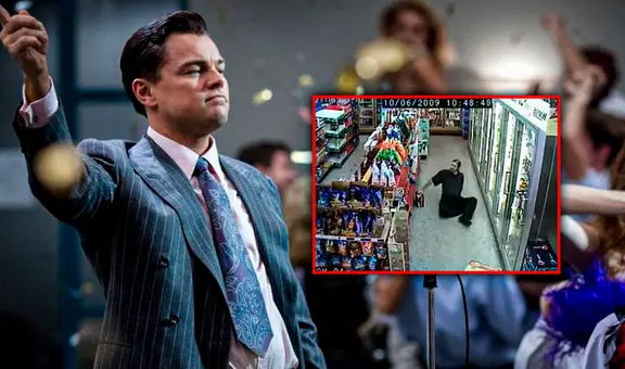 ¡Basado en un viral! Leonardo DiCaprio hizo escena del "Lobo de Wall Street" inspirado en video de Youtube