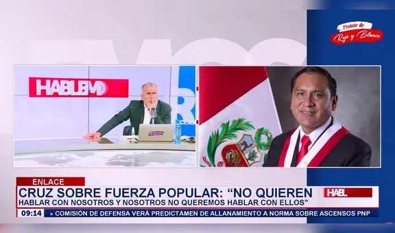 Vocero de Perú Libre niega acuerdo con FP: "No creo que quieran hablar con nosotros"