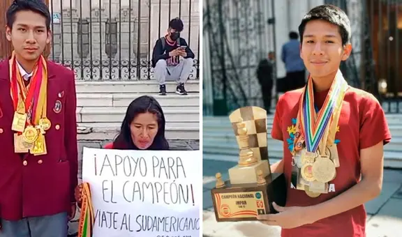 Madre de ajedrecista vende caramelos para que su hijo viaje a torneo en Chile: "Me negaron el apoyo"