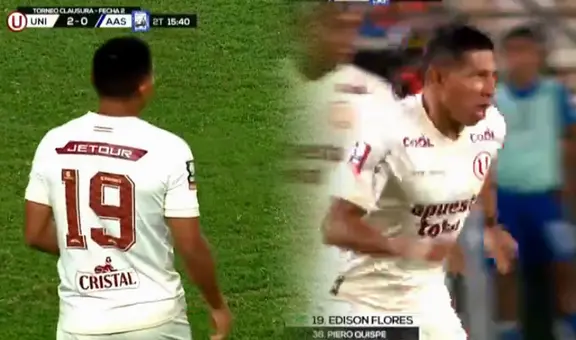 Después de 7 años: Edison Flores vuelve a jugar con Universitario y el Monumental explota