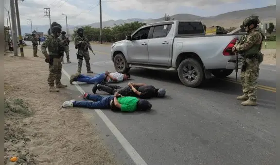 Fiscal ordena liberar a tres sujetos detenidos con armas y balas en Arequipa