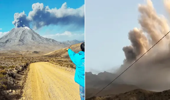 Volcán Ubinas: registran primera explosión y piden evacuar de emergencia a la población